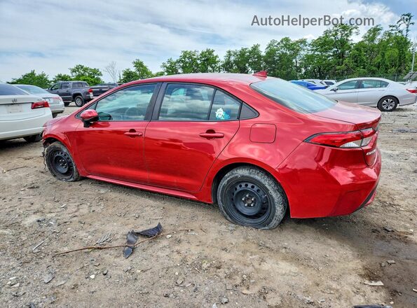 5YFEPMAE0MP238218 2021 TOYOTA COROLLA Red Rear left