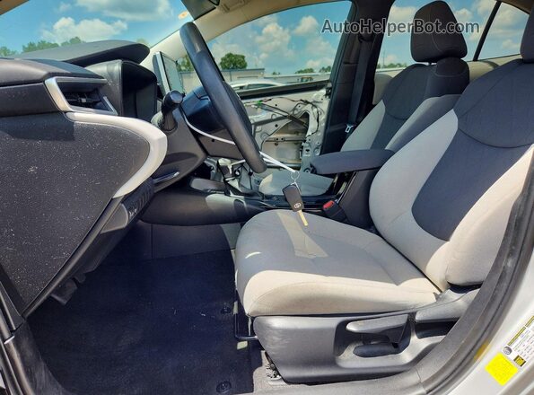 5YFEPMAE0MP265130 2021 TOYOTA COROLLA Silver წინა სალონის ხედი