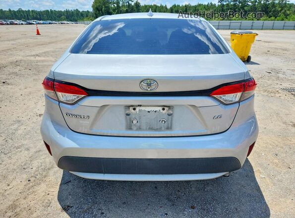 5YFEPMAE0MP265130 2021 TOYOTA COROLLA Silver უკანა ხედი