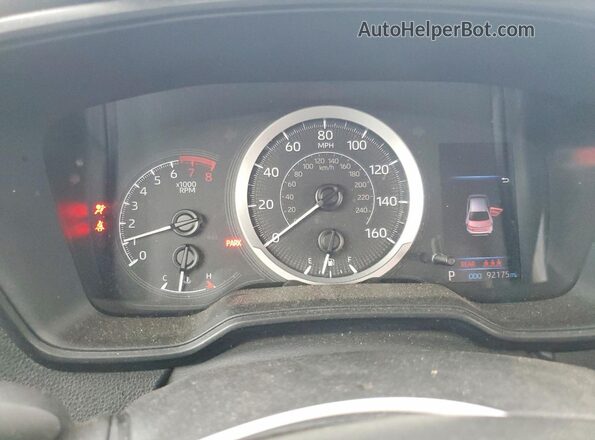 5YFEPMAE0NP271558 2022 TOYOTA COROLLA Blue Widok zestawu wskaźników