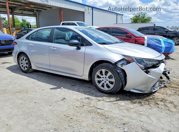 5YFEPMAE0NP290238 2022 TOYOTA COROLLA Серебряный Передняя правая четверть