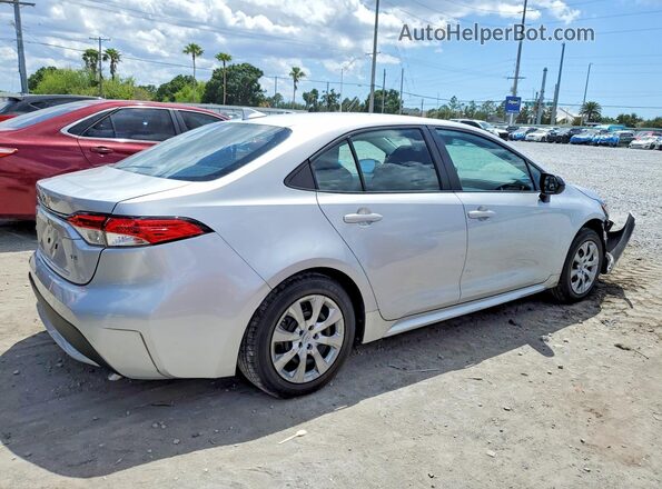 5YFEPMAE0NP290238 2022 TOYOTA COROLLA Серебряный Задняя правая четверть