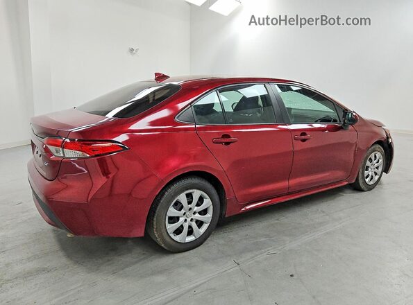 5YFEPMAE0NP296699 2022 TOYOTA COROLLA Red Rear right