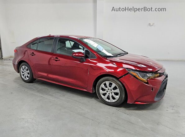 5YFEPMAE0NP296699 2022 TOYOTA COROLLA Red Front right