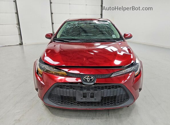 5YFEPMAE0NP296699 2022 TOYOTA COROLLA Red Front view