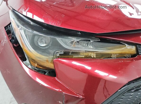 5YFEPMAE0NP296699 2022 TOYOTA COROLLA Red 