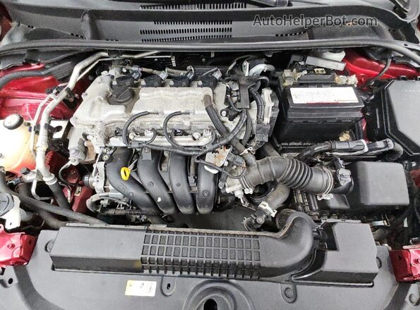 5YFEPMAE0NP296699 2022 TOYOTA COROLLA Red 