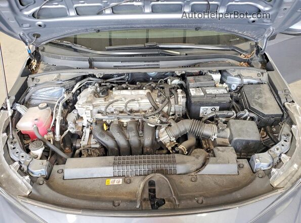 5YFEPMAE0NP302324 2022 TOYOTA COROLLA Gray Вид задньої частини салону