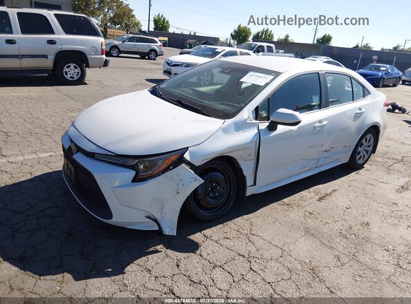 5YFEPMAE0NP362135 2022 TOYOTA COROLLA White წინა მარცხენა ხედი სამი მეოთხედიდან