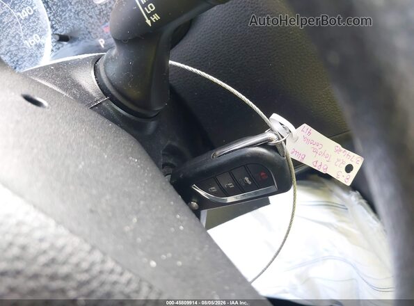 5YFEPMAE0NP374625 2022 TOYOTA COROLLA Gray Առջևի վահանակի տեսք