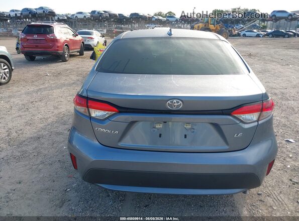 5YFEPMAE0NP374625 2022 TOYOTA COROLLA Gray 