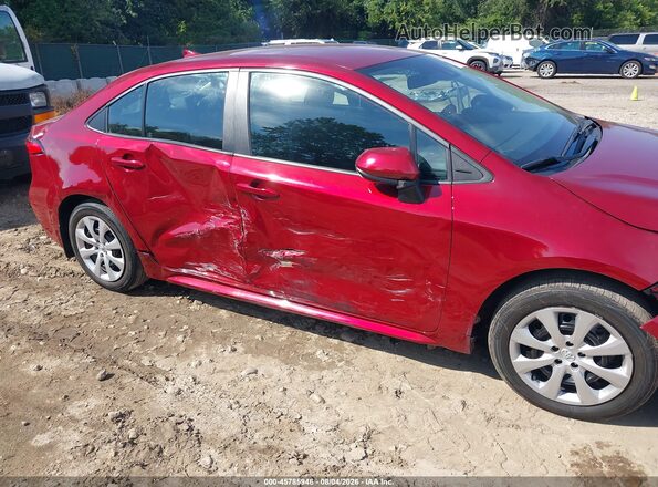 5YFEPMAE0NP378268 2022 TOYOTA COROLLA Красный Вид спереди