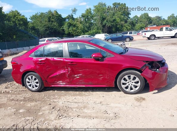 5YFEPMAE0NP378268 2022 TOYOTA COROLLA Красный Панорамный вид салона 360°
