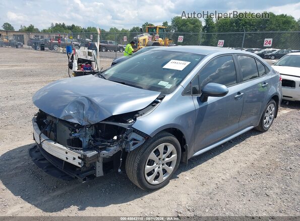 5YFEPMAE0NP384331 2022 TOYOTA COROLLA Blue წინა მარცხენა ხედი სამი მეოთხედიდან