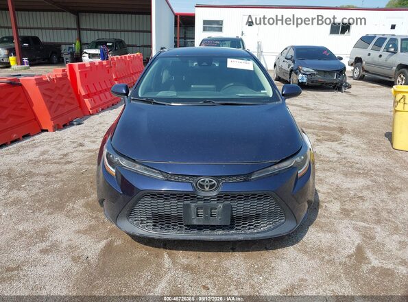 5YFEPMAE1MP181415 2021 TOYOTA COROLLA Blue Вид щитка приладів