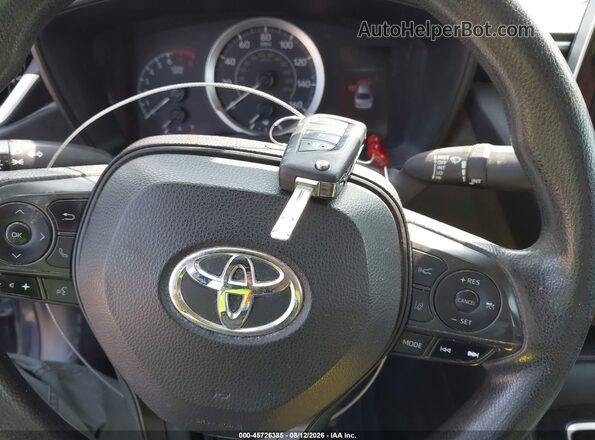 5YFEPMAE1MP181415 2021 TOYOTA COROLLA Blue Вид панелі приладів