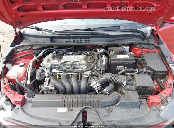 5YFEPMAE1MP216731 2021 TOYOTA COROLLA Red Vista trasera