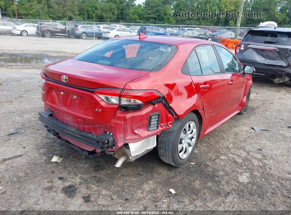 5YFEPMAE1MP216731 2021 TOYOTA COROLLA Red Trasero derecho