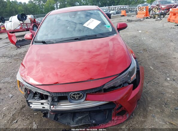 5YFEPMAE1MP216731 2021 TOYOTA COROLLA Red Vista interior trasera