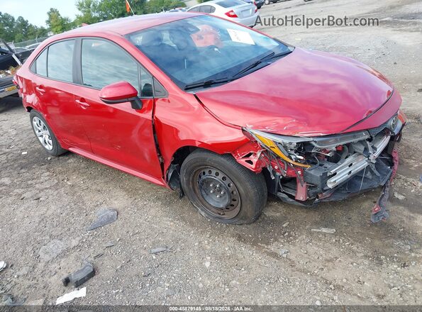 5YFEPMAE1MP216731 2021 TOYOTA COROLLA Red Vista frontal