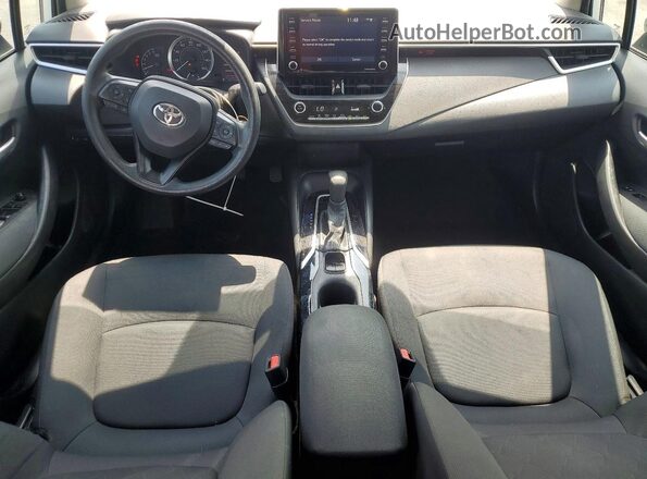 5YFEPMAE1MP221976 2021 TOYOTA COROLLA White Առջևի վահանակի տեսք