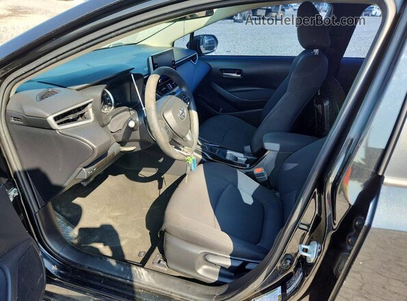 5YFEPMAE1MP227471 2021 TOYOTA COROLLA Black წინა სალონის ხედი