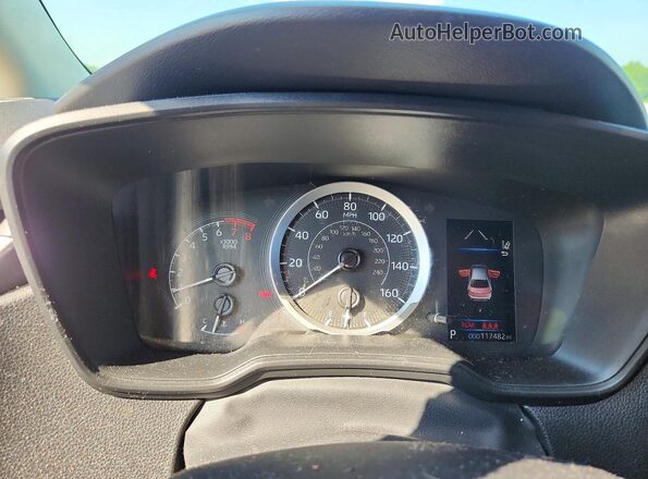5YFEPMAE1MP227471 2021 TOYOTA COROLLA Black ხელსაწყოთა პანელის ხედი