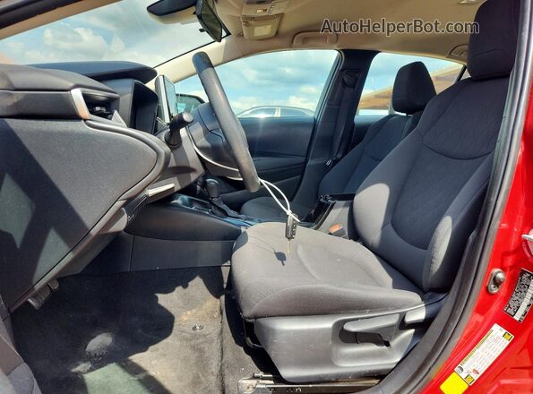 5YFEPMAE1MP237837 2021 TOYOTA COROLLA Red Սալոնի դիմացի տեսք
