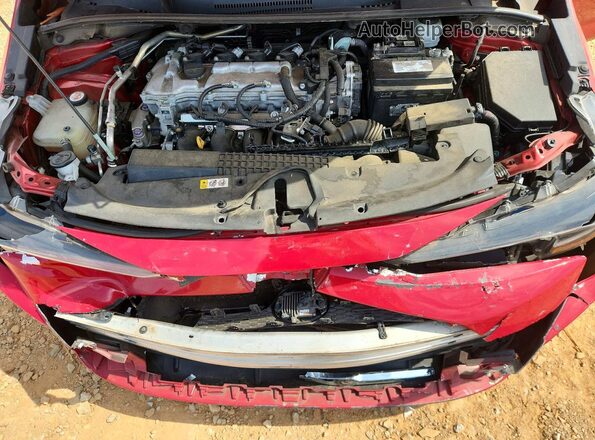 5YFEPMAE1MP237837 2021 TOYOTA COROLLA Red Սալոնի հետևի տեսք