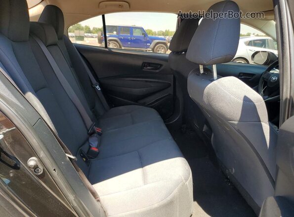5YFEPMAE1NP287557 2022 TOYOTA COROLLA Black უკანა სავარძლების ხედი