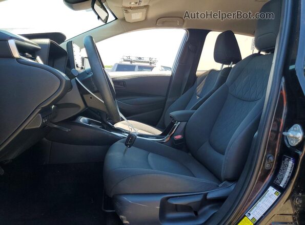 5YFEPMAE1NP287557 2022 TOYOTA COROLLA Black წინა სალონის ხედი