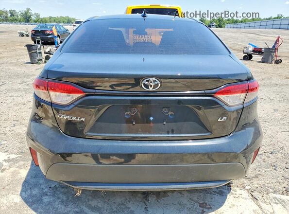 5YFEPMAE1NP287557 2022 TOYOTA COROLLA Black უკანა ხედი