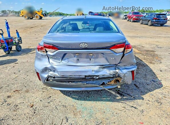 5YFEPMAE1NP337969 2022 TOYOTA COROLLA Silver Вид ззаду