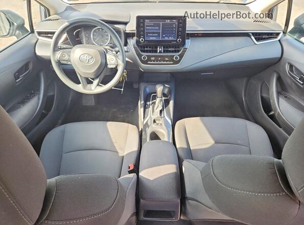 5YFEPMAE1NP337969 2022 TOYOTA COROLLA Silver Вид панелі приладів
