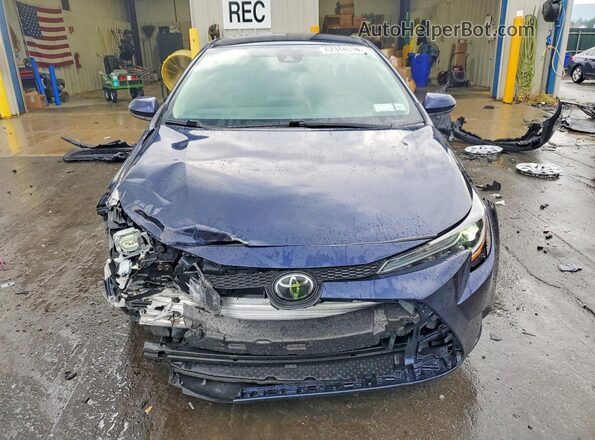 5YFEPMAE1NP352312 2022 TOYOTA COROLLA Blue Դիմացի տեսք