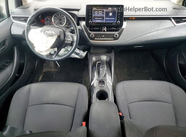 5YFEPMAE1NP352312 2022 TOYOTA COROLLA Blue Առջևի վահանակի տեսք