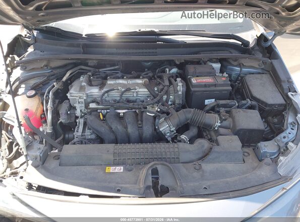 5YFEPMAE1NP361575 2022 TOYOTA COROLLA Silver უკანა ხედი