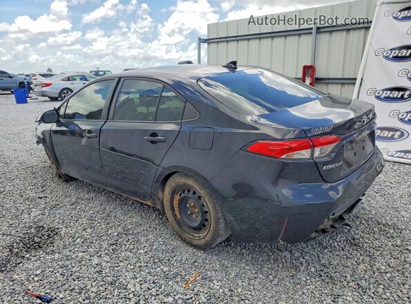 5YFEPMAE1NP387416 2022 TOYOTA COROLLA Black Tył lewy