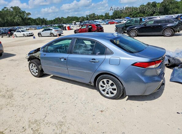 5YFEPMAE2MP169239 2021 TOYOTA COROLLA Blue უკანა მარცხენა