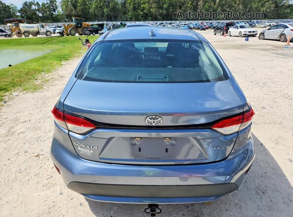 5YFEPMAE2MP169239 2021 TOYOTA COROLLA Blue უკანა ხედი