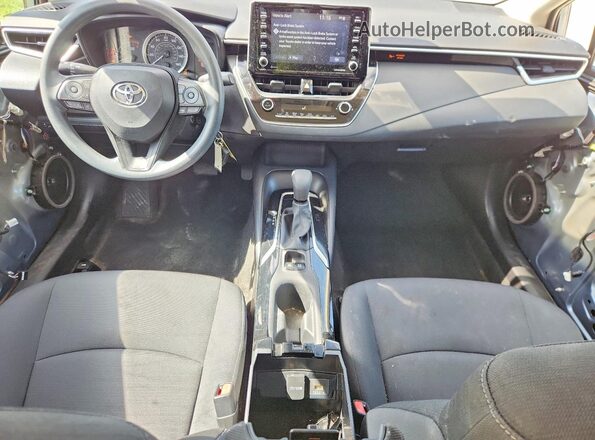5YFEPMAE2MP169239 2021 TOYOTA COROLLA Blue წინა პანელის ხედი