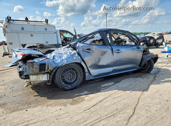 5YFEPMAE2MP169645 2021 TOYOTA COROLLA Blue Задня права чверть
