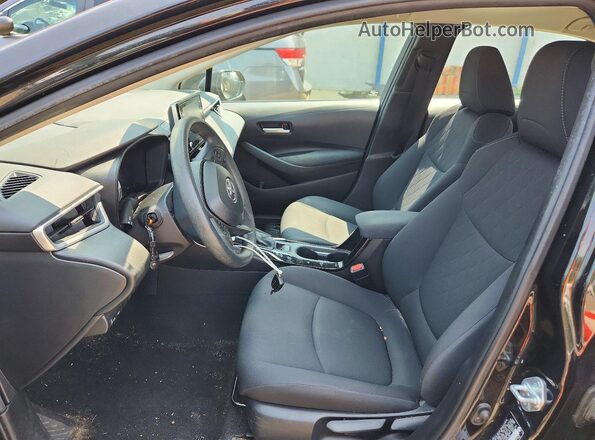 5YFEPMAE2MP174764 2021 TOYOTA COROLLA Black Вид салону спереду