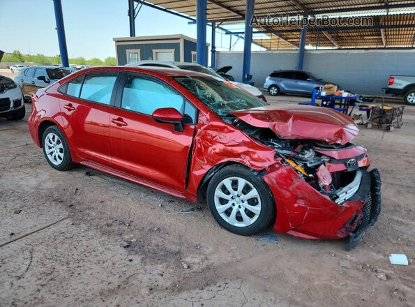5YFEPMAE2MP185375 2021 TOYOTA COROLLA Red Delantero derecho
