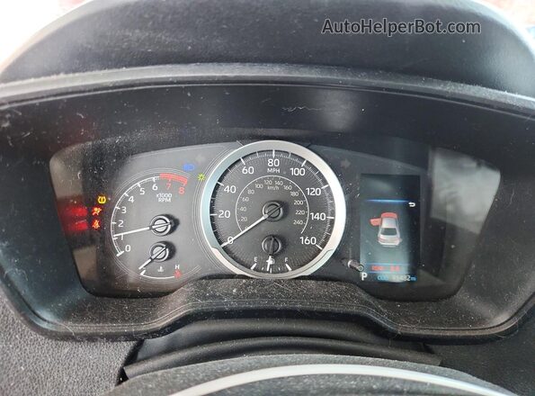 5YFEPMAE2MP185375 2021 TOYOTA COROLLA Red Vista del cuadro de instrumentos