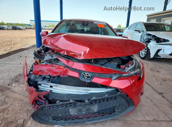 5YFEPMAE2MP185375 2021 TOYOTA COROLLA Red Vista frontal
