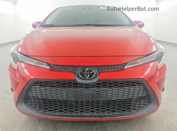 5YFEPMAE2MP186915 2021 TOYOTA COROLLA Красный Вид спереди