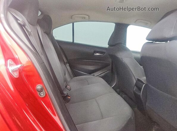 5YFEPMAE2MP186915 2021 TOYOTA COROLLA Красный Вид задних сидений