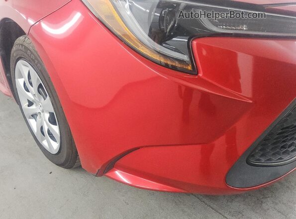 5YFEPMAE2MP186915 2021 TOYOTA COROLLA Красный 