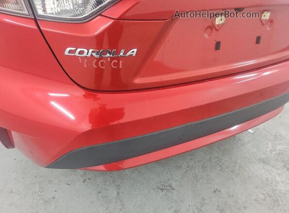 5YFEPMAE2MP186915 2021 TOYOTA COROLLA Красный 